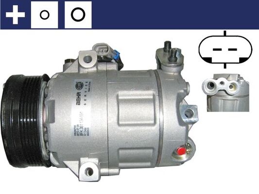 Compresor climatizare MAHLE ORIGINAL ACP 62 000S