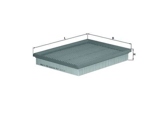 Filtru aer MAHLE ORIGINAL LX 1662