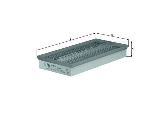 Filtru aer MAHLE ORIGINAL LX 1291
