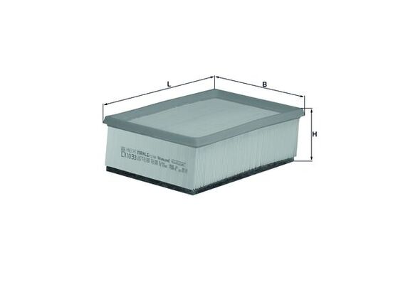 Filtru aer MAHLE ORIGINAL LX 1033