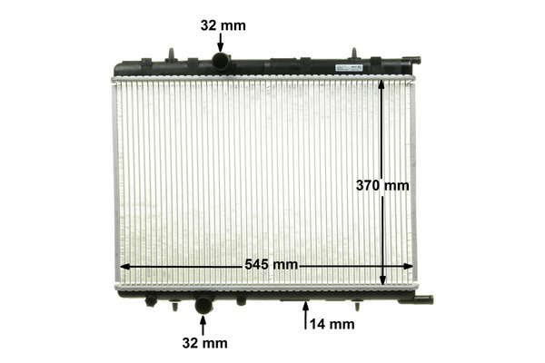Radiator racire motor MAHLE ORIGINAL CR515000P