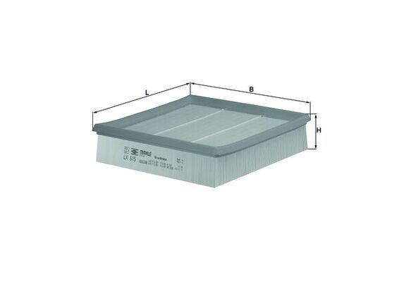 Filtru aer MAHLE ORIGINAL LX 615
