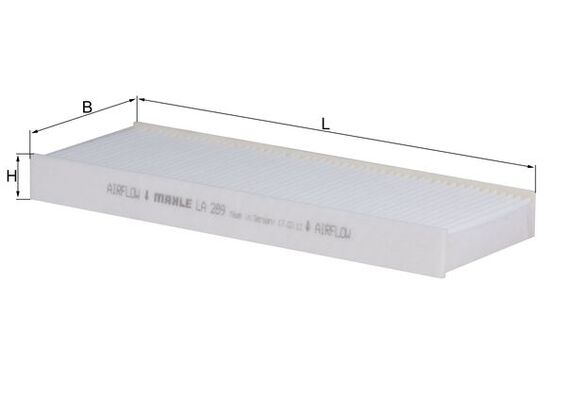 Filtru polen MAHLE ORIGINAL LA 289