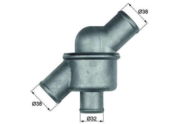 Termostat lichid racire MAHLE ORIGINAL TH 34 80
