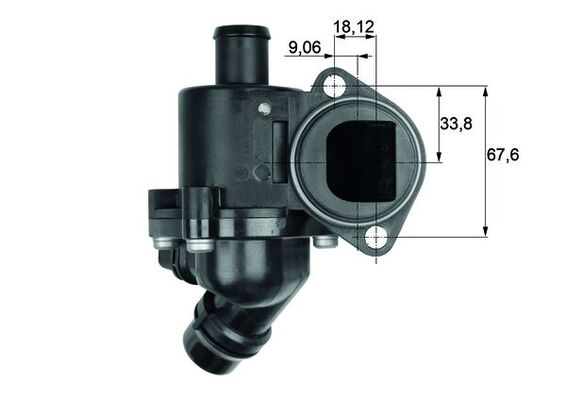 Termostat lichid racire MAHLE ORIGINAL TM 3 105