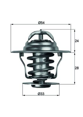 Termostat lichid racire MAHLE ORIGINAL TX1192D