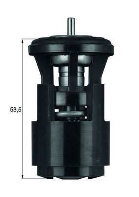 Termostat lichid racire MAHLE ORIGINAL TX 41 87D