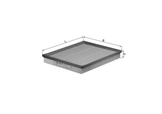 Filtru aer MAHLE ORIGINAL LX 876