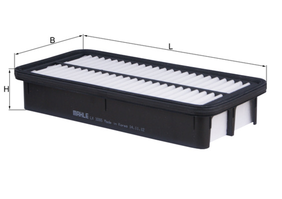 Filtru aer MAHLE ORIGINAL LX 3265