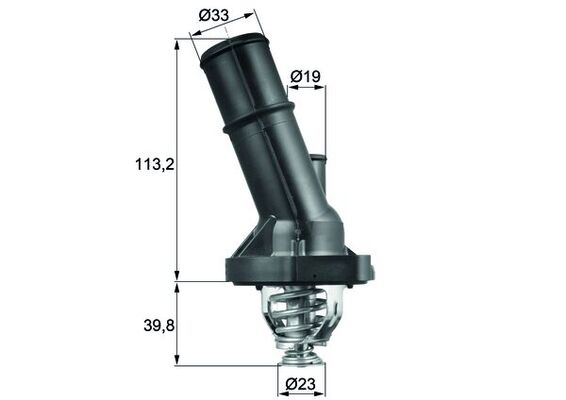 Termostat lichid racire MAHLE ORIGINAL TI 202 82