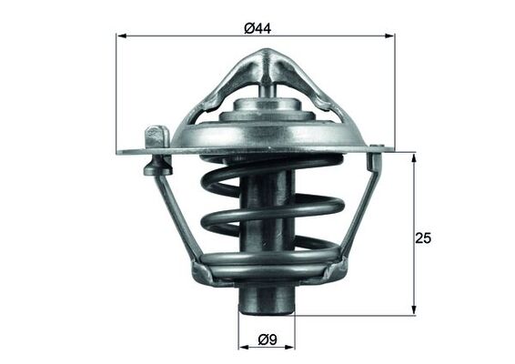 Termostat lichid racire MAHLE ORIGINAL TX 113 88D