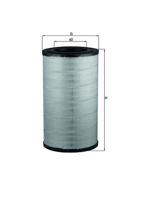 Filtru aer MAHLE ORIGINAL LX 2081
