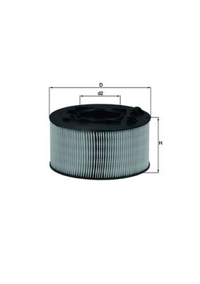 Filtru aer MAHLE ORIGINAL LX 759