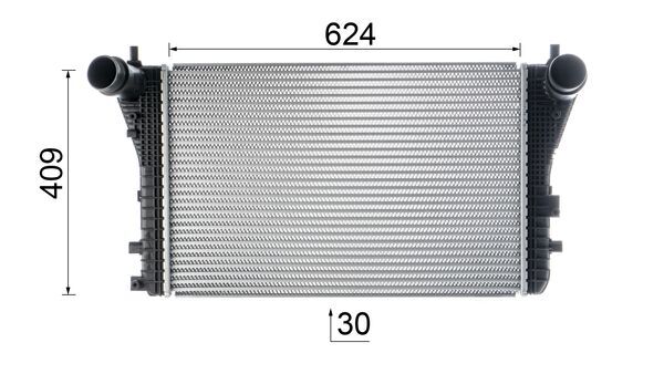 Intercooler compresor MAHLE ORIGINAL CI555000P