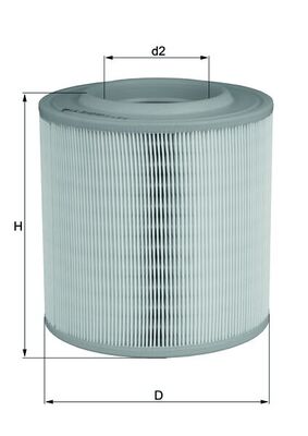Filtru aer MAHLE ORIGINAL LX 3143