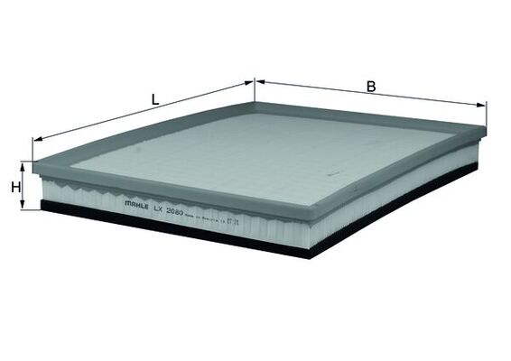 Filtru aer MAHLE ORIGINAL LX 2080