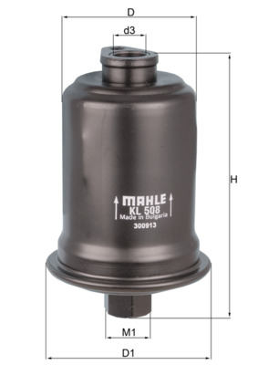 Filtru combustibil MAHLE ORIGINAL KL 508