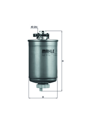 Filtru combustibil MAHLE ORIGINAL KL 77