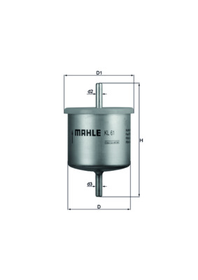 Filtru combustibil MAHLE ORIGINAL KL 61