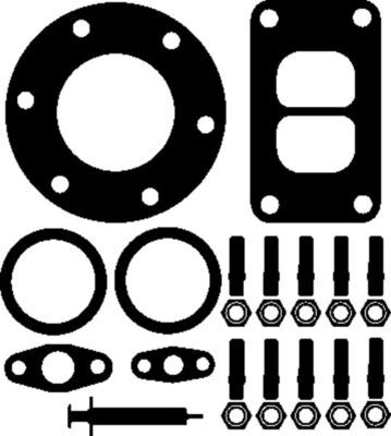 Set montaj turbocompresor MAHLE ORIGINAL 001TA17021000