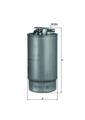 Filtru combustibil MAHLE ORIGINAL KL 160/1