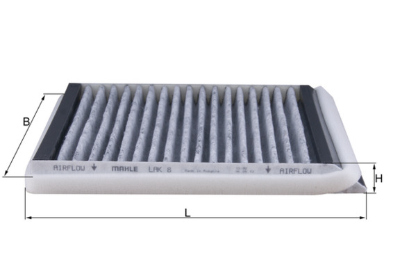 Filtru polen MAHLE ORIGINAL LAK 8