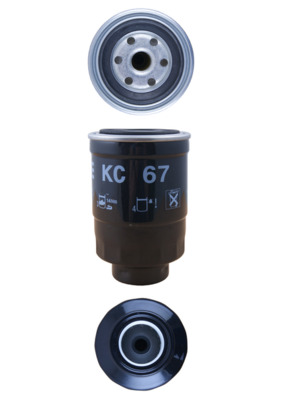 Filtru combustibil MAHLE ORIGINAL KC67