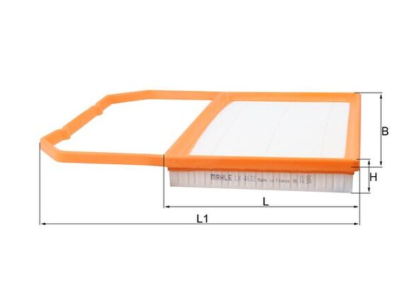 Filtru aer MAHLE ORIGINAL LX 4632