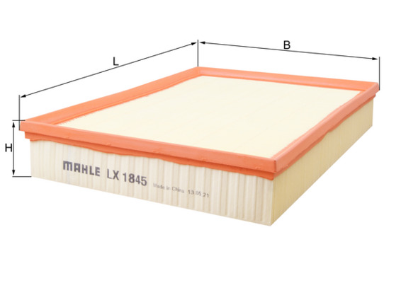 Filtru aer MAHLE ORIGINAL LX 1845