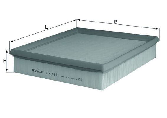 Filtru aer MAHLE ORIGINAL LX 889