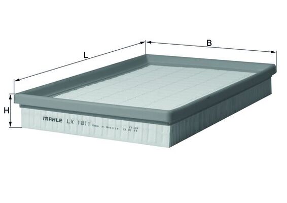 Filtru aer MAHLE ORIGINAL LX 1811