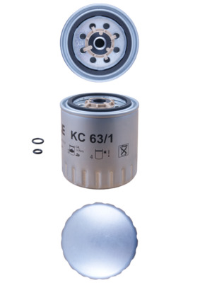 Filtru combustibil MAHLE ORIGINAL KC 63/1D