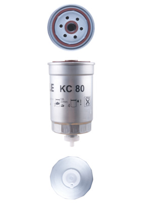Filtru combustibil MAHLE ORIGINAL KC80