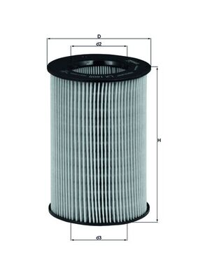 Filtru aer MAHLE ORIGINAL LX 1805