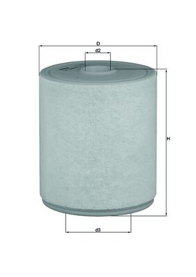 Filtru aer MAHLE ORIGINAL LX 2049/4