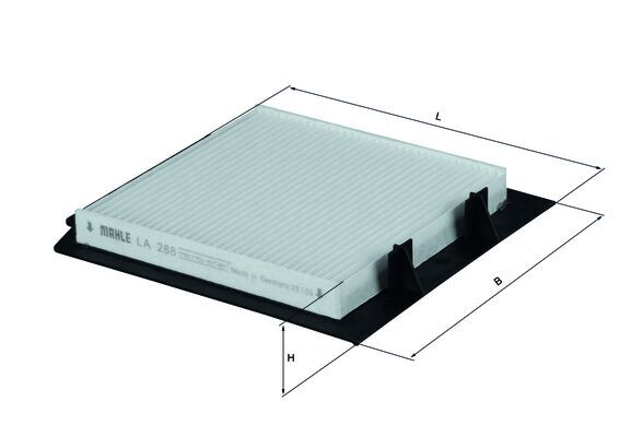 Filtru polen MAHLE ORIGINAL LA 288