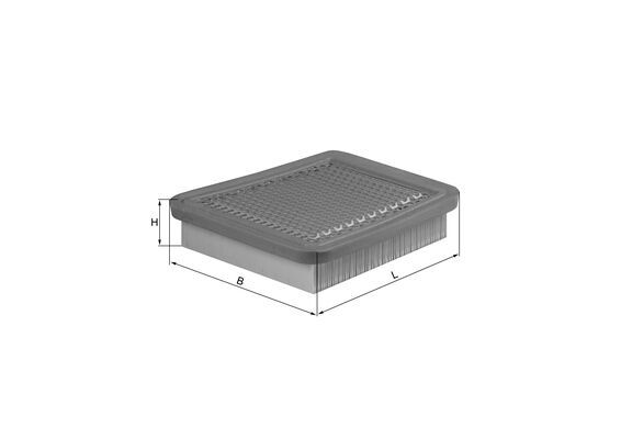 Filtru aer MAHLE ORIGINAL LX 543