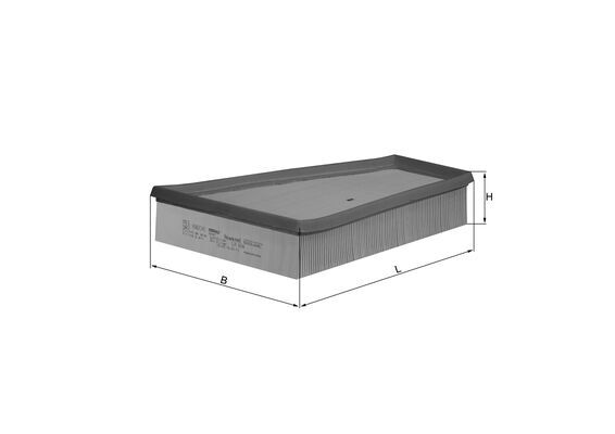 Filtru aer MAHLE ORIGINAL LX 694