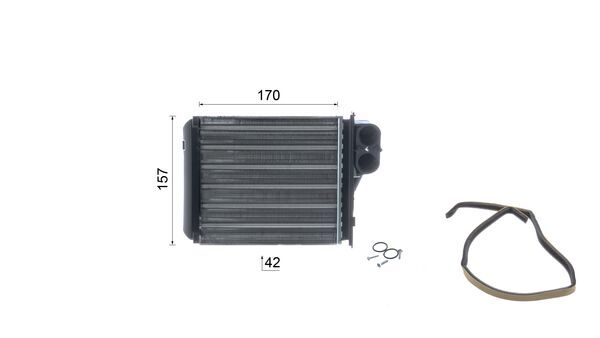 Schimbator caldura incalzire habitaclu MAHLE ORIGINAL AH333000S