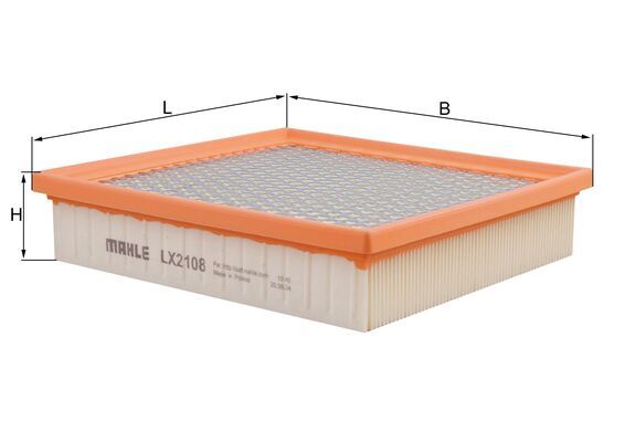 Filtru aer MAHLE ORIGINAL LX 2108
