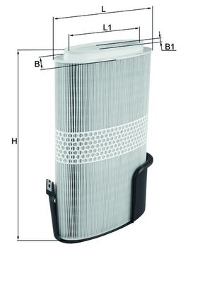 Filtru aer MAHLE ORIGINAL LX 1009/6