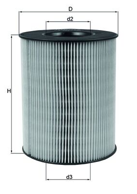 Filtru aer MAHLE ORIGINAL LX 794