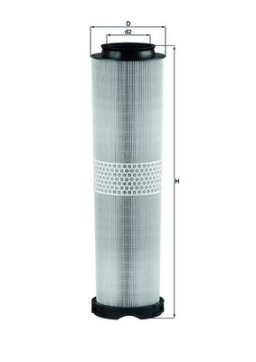 Filtru aer MAHLE ORIGINAL LX 816/4