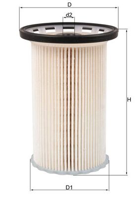 Filtru combustibil MAHLE ORIGINAL KX 342