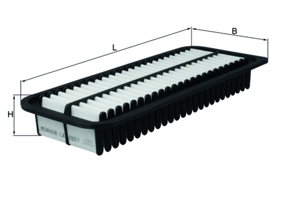 Filtru aer MAHLE ORIGINAL LX 2027