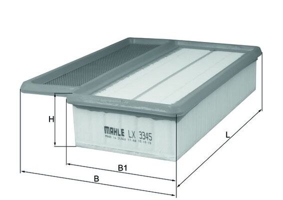 Filtru aer MAHLE ORIGINAL LX 3345