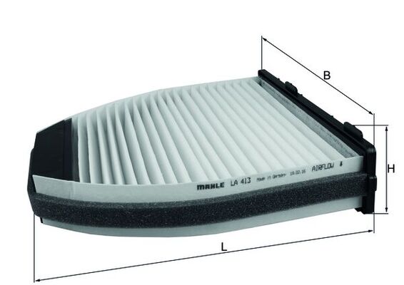 Filtru polen MAHLE ORIGINAL LA 413