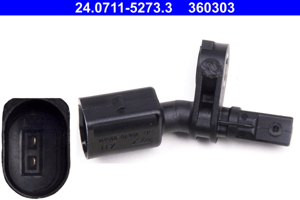 Senzor turatie roata VW GOLF VII Variant (BA5, BV5) 2.0 TDI  diesel 150 cai ATE 24.0711-5273.3