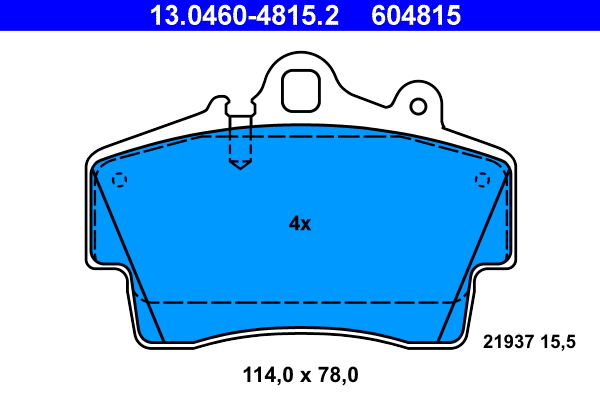 Placute frana ATE 13.0460-4815.2
