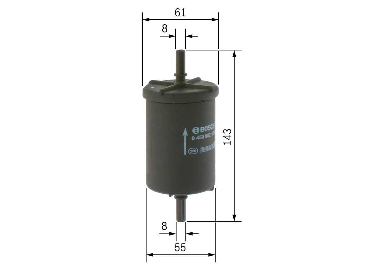 Filtru combustibil BOSCH 0450902161